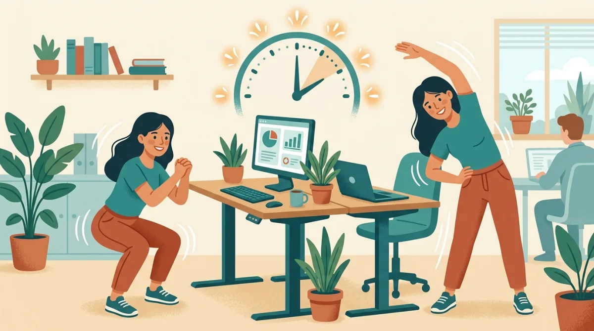 Exercise Snacking: Tiny Movement Breaks That Undo Desk Damage